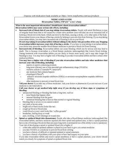1 (Dispense With Medication Guide Available At Page 1)